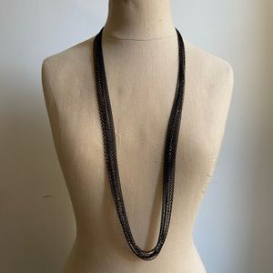Black Chain Necklace